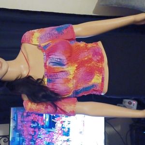 Bar III Cotton candy blouse